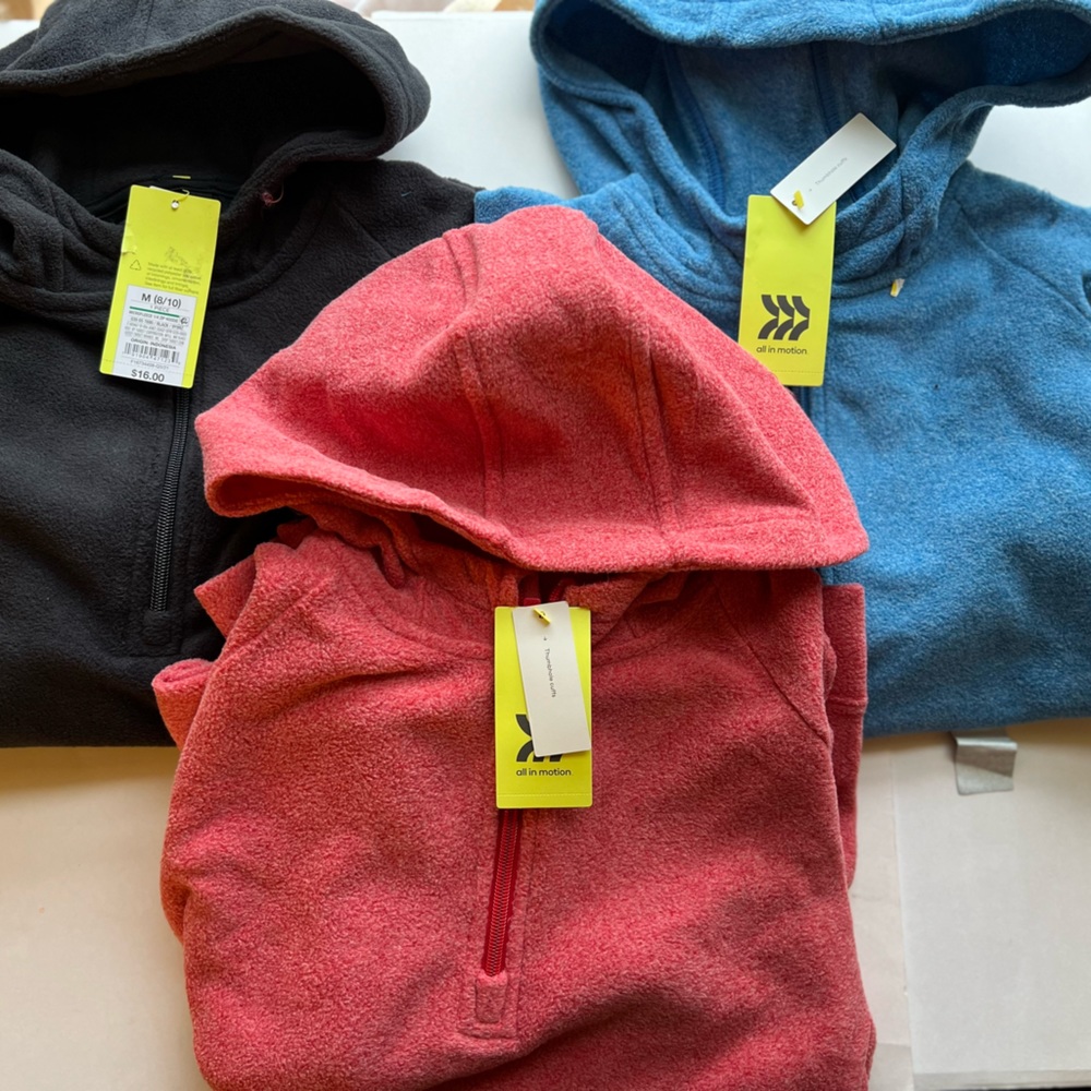 3 Pack Hoodie Bundle (All In Motion) 8/10